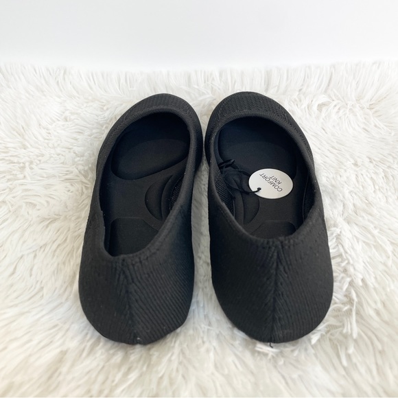 NWT 6, 6.5, 8.5, 10 black neutral flats with arch support flats - Picture 2 of 8